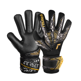 Reusch Attrakt Silver NC Finger Support Junior 5472250 7740 weiss schwarz gold 1